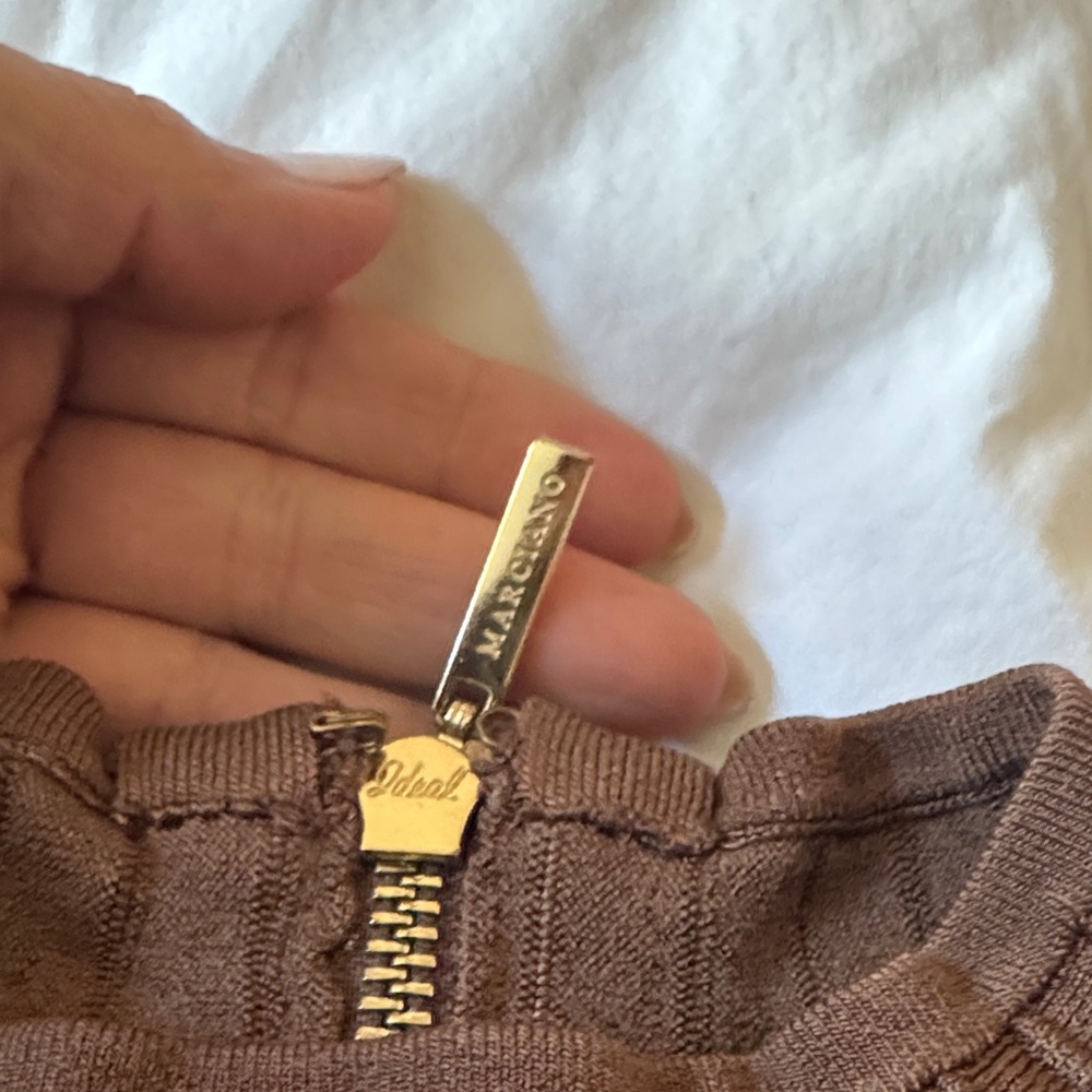 Marciano Olive Ribbed Tank Top - Picture 3 of 7